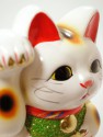 Maneki Neko Shiro Koban Migite