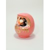 Daruma Doll Pink 12cm (4.7in)