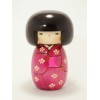 Kokeshi Pink Flowers Hanazono