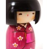 Kokeshi Pink Flowers Hanazono