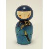 Kokeshi Blue Ninja