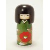 Kokeshi Green Tsubaki no Sato