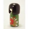 Kokeshi Green Tsubaki no Sato