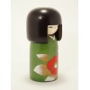 Kokeshi Green Tsubaki no Sato