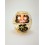 Daruma dorado 12 cm (4,7 pulgadas)