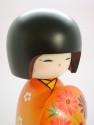 Kokeshi Orange Umbrella Ameagari