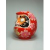 Red Daruma Sakura 15cm(5.9in)