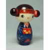 Kokeshi Bleue Gokigen