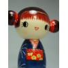 Kokeshi Bleue Gokigen