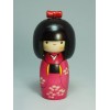 Kokeshi Pink Flowers