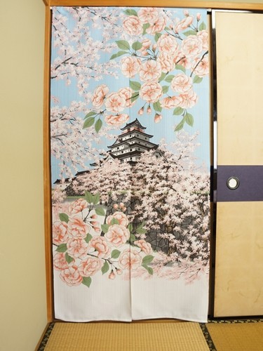 Noren Chateau Tsuruga Fleurs Sakura