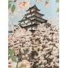 Noren Chateau Tsuruga Fleurs Sakura