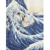 Noren Surfer Hokusai Wave
