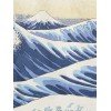 Noren Surfeur Vague Hokusai