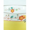 Bol jaune avec des fleurs Osai Koume