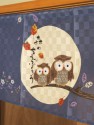 Noren Tsuki Fukuro Moon Owls