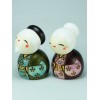 Kokeshi Couple Tomoshiraga