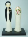 Kokeshi Boda Pareja