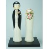 Kokeshi Boda Pareja