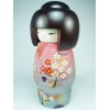 Grande Kokeshi Fleurs Doushin