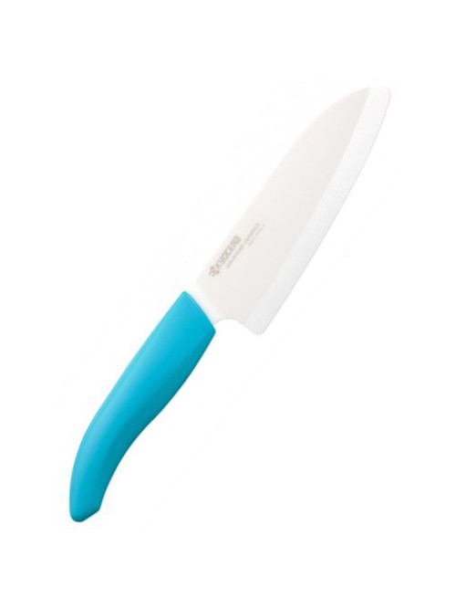 Kyocera Advanced Ceramics Knife, Santoku, 5.5 Inches