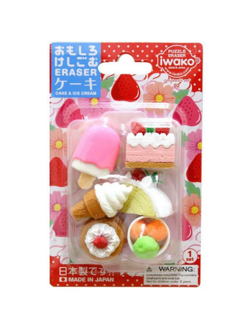 Iwako Japanese Sweets Eraser Set Ship for sale online 