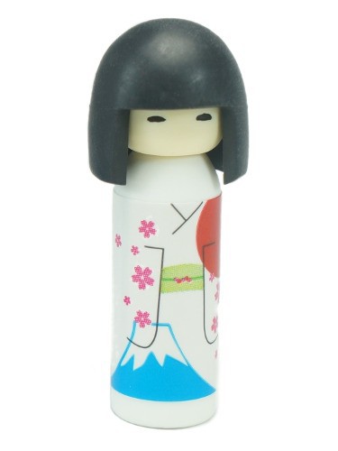 Gomme Iwako Kokeshi Bleue