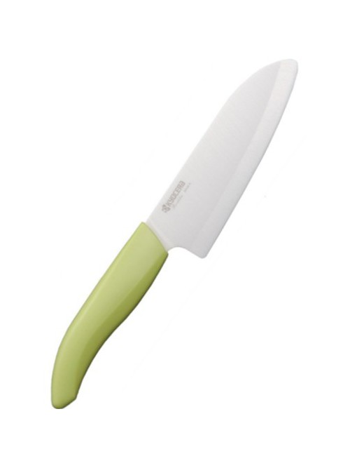 Acheter couteau en céramique 14cm santoku manche bio Kyocera - couteau  céramique