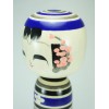 Ao Ume Kokeshi Bleue