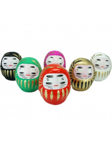 Daruma Doll Paper-Mache 2.3 Tall