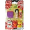 Gomme Kokeshi & Chat