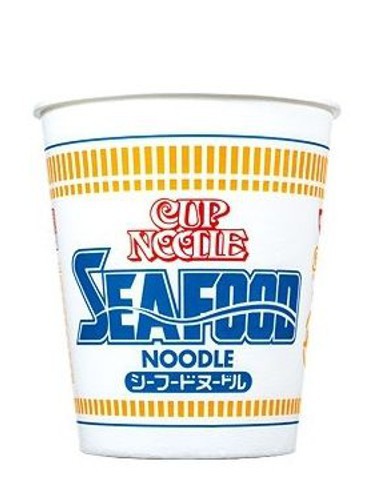 Noodle cup Nissin - Fruits de mer