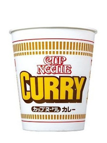 Nissin noodle cup - Curry