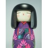 Kokeshi Violet Flowers Mushin