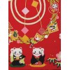 Furoshiki Maneki Neko Shogatsu