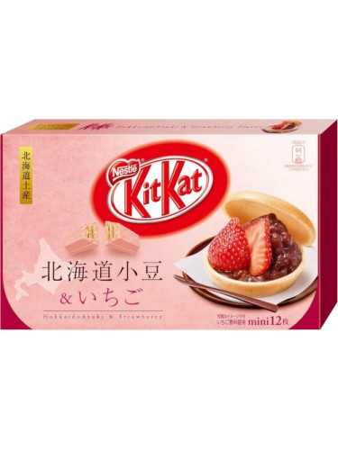 Kit Kat Hokkaido Azuki Strawberry