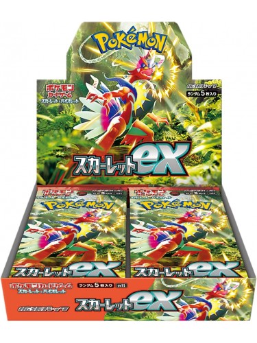 Pokemon Cards Scarlet ex Scarlet & Violet sv1S