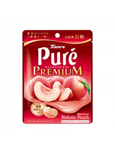 Gominolas con sabor a melocotón blanco