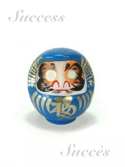 Daruma bleu 12cm