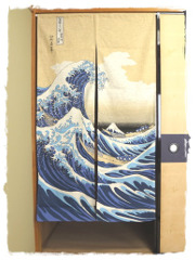 Noren Hokusai Wave